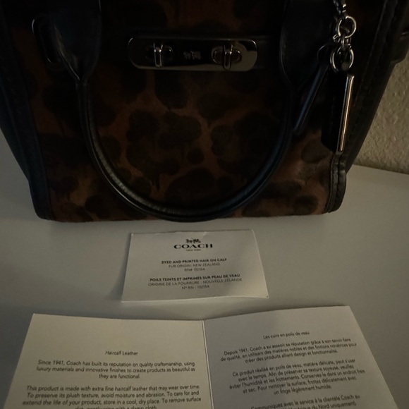 Coach Handbag/Purse Hair on Calf - Picture 12 of 16